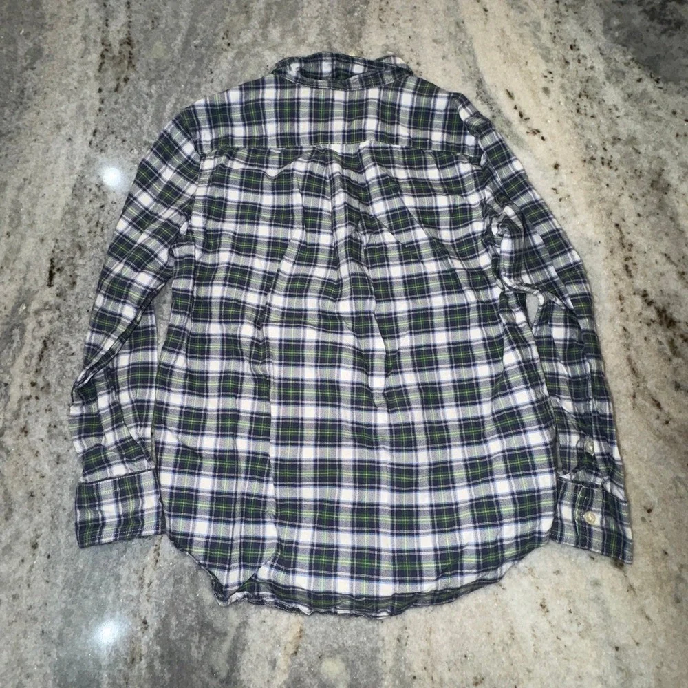 Ralph Lauren Boys Small 8 Plaid Long Sleeve‎ Button Down Casual Dress Shirt